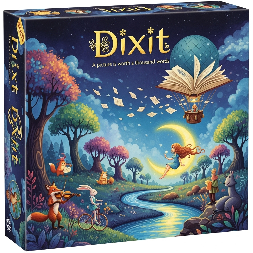 Caja del juego de mesa Dixit